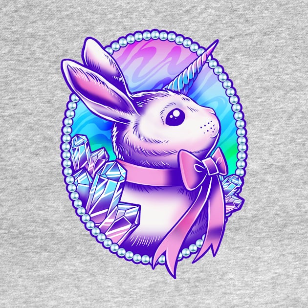 Unicorn Bunny by Retkikosmos